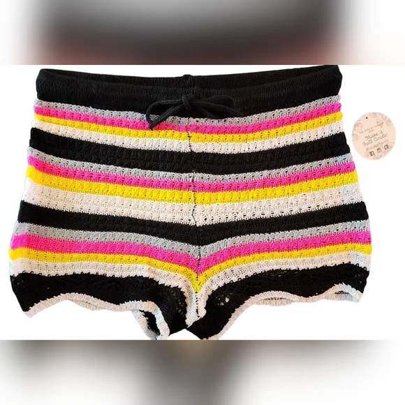 Jolie & Jay Crochet Tank Top & Shorts Set Women's XL NWT - Picture 8 of 12